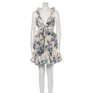 Zimmermann linen mini dress